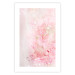 Poster Pink Nature - radiant abstraction with delicate botanical motif 117881 additionalThumb 19