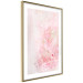 Poster Pink Nature - radiant abstraction with delicate botanical motif 117881 additionalThumb 6