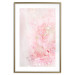 Poster Pink Nature - radiant abstraction with delicate botanical motif 117881 additionalThumb 14