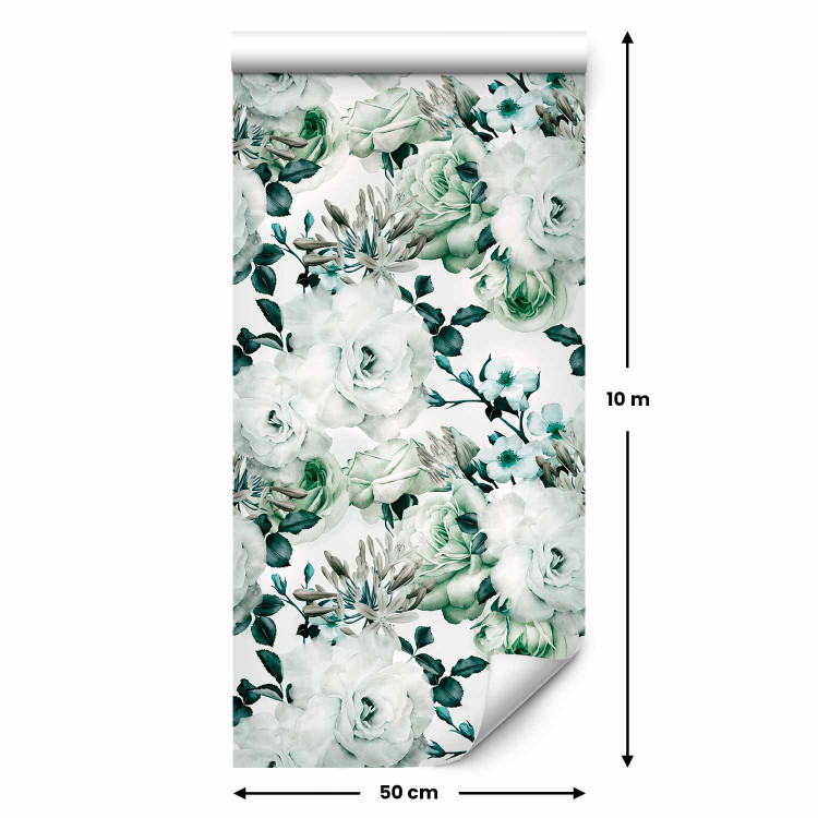 Wallpaper English Flowers (Green) 117981 additionalImage 2