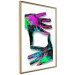 Wall Poster Colorful Frame - abstraction with two hands on a uniformly white background 118281 additionalThumb 12