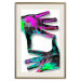 Wall Poster Colorful Frame - abstraction with two hands on a uniformly white background 118281 additionalThumb 19