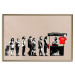 Poster Destroy Capitalism - Banksy-style graffiti with people in line 118781 additionalThumb 16