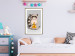 Poster Sweet Tooth Raccoon - colorful playful composition with an animal for children 119281 additionalThumb 13