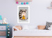 Poster Sweet Tooth Raccoon - colorful playful composition with an animal for children 119281 additionalThumb 2