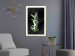 Poster White Lilacs - botanical composition with spring flowers on a black background 121881 additionalThumb 13