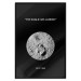 Wall Poster The Eagle Has Landed - black and white English quote about space 123181 additionalThumb 24
