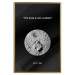 Wall Poster The Eagle Has Landed - black and white English quote about space 123181 additionalThumb 20