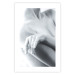 Poster Feminine Delicacy - black and white nude of a woman with a ring on her finger 123481 additionalThumb 25