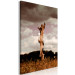 Canvas Print Trunk of a withered tree - photo of nature against the clouds and sky 124381 additionalThumb 2
