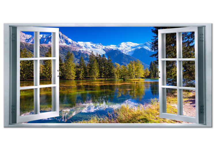 Large canvas print Morning in the Mountains II [Large Format] 125381