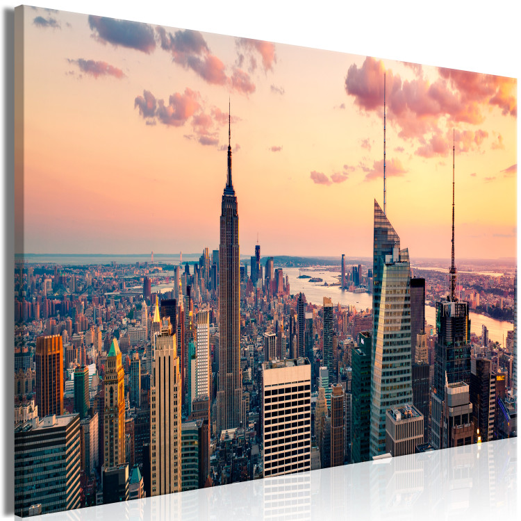Large canvas print Sea of Skyscrapers - NYC [Large Format] 128681 additionalImage 3