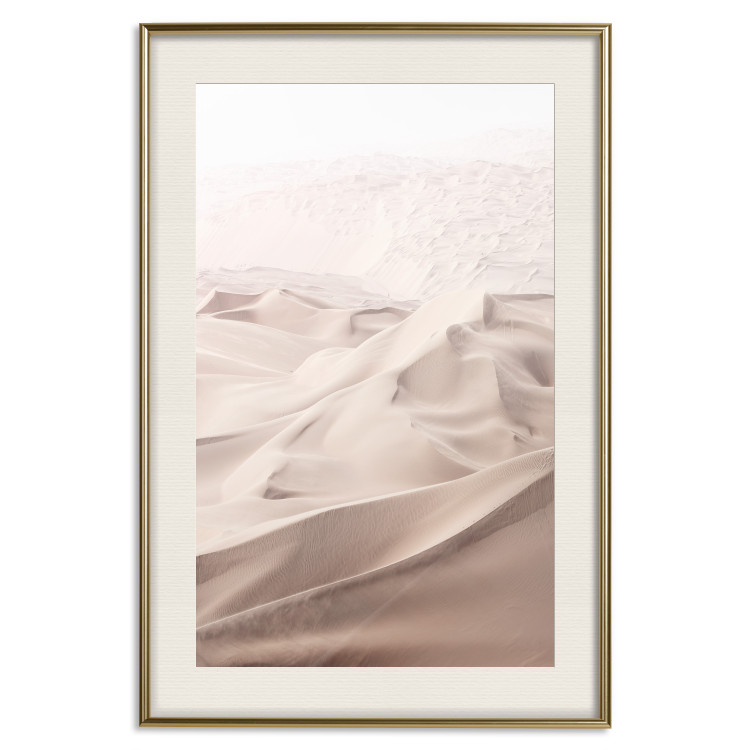 Wall Poster Sandy Fabric - delicate desert sands in a light composition 129481 additionalImage 25