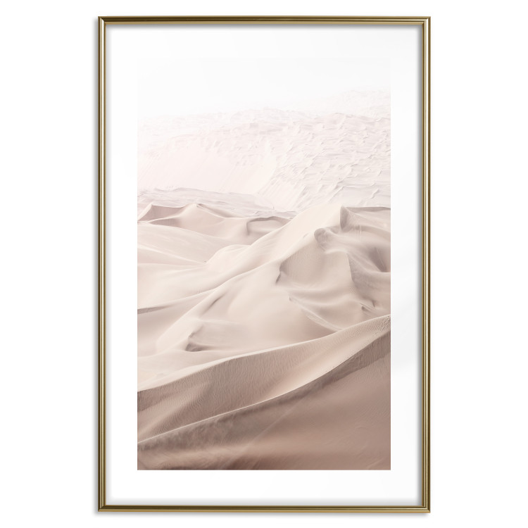 Wall Poster Sandy Fabric - delicate desert sands in a light composition 129481 additionalImage 26