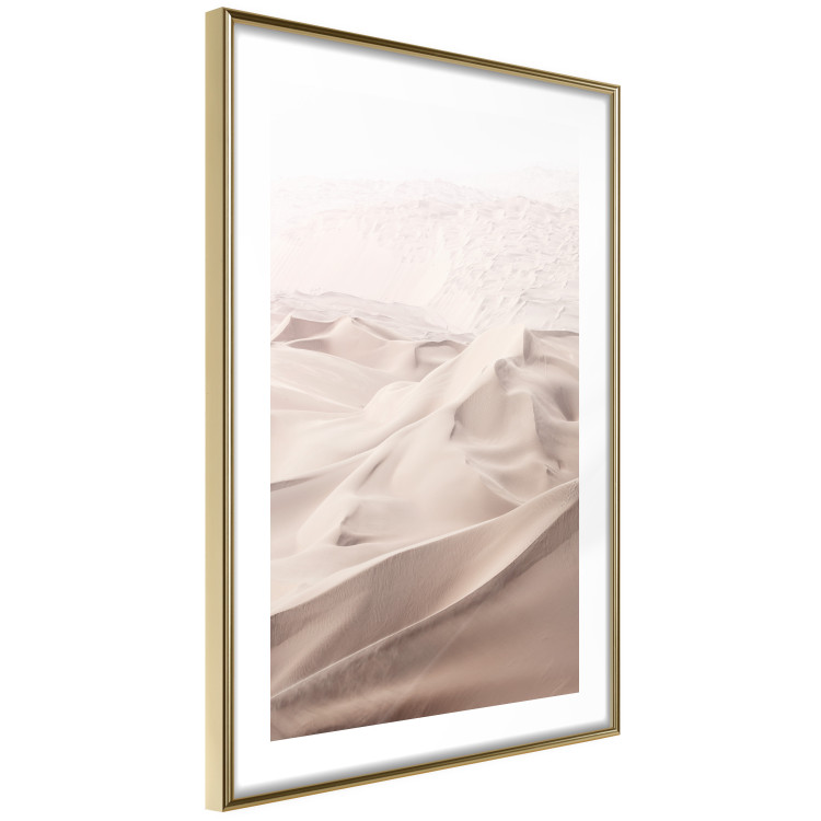 Wall Poster Sandy Fabric - delicate desert sands in a light composition 129481 additionalImage 9