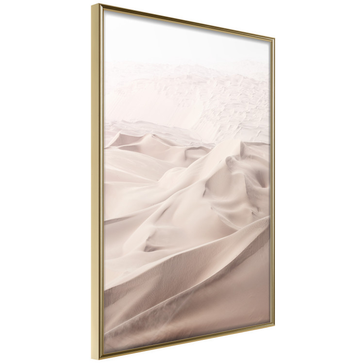 Wall Poster Sandy Fabric - delicate desert sands in a light composition 129481 additionalImage 12