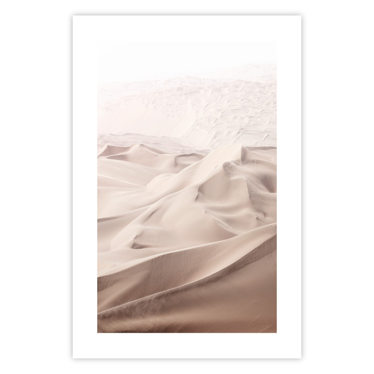 Wall Poster Sandy Fabric - delicate desert sands in a light composition 129481 additionalImage 18