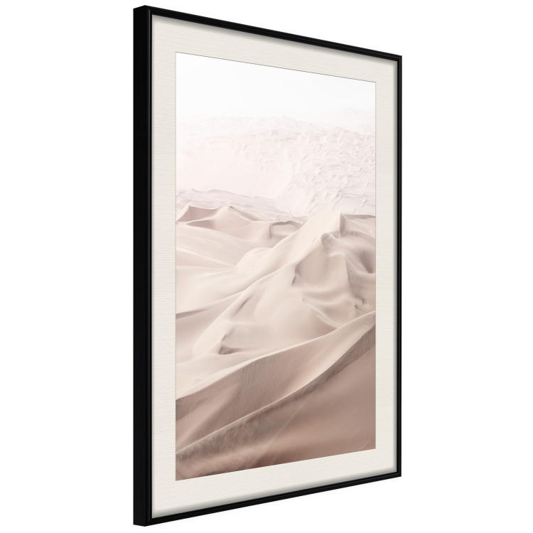 Wall Poster Sandy Fabric - delicate desert sands in a light composition 129481 additionalImage 2