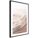 Wall Poster Sandy Fabric - delicate desert sands in a light composition 129481 additionalThumb 6