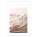 Wall Poster Sandy Fabric - delicate desert sands in a light composition 129481 additionalThumb 18