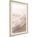 Wall Poster Sandy Fabric - delicate desert sands in a light composition 129481 additionalThumb 3