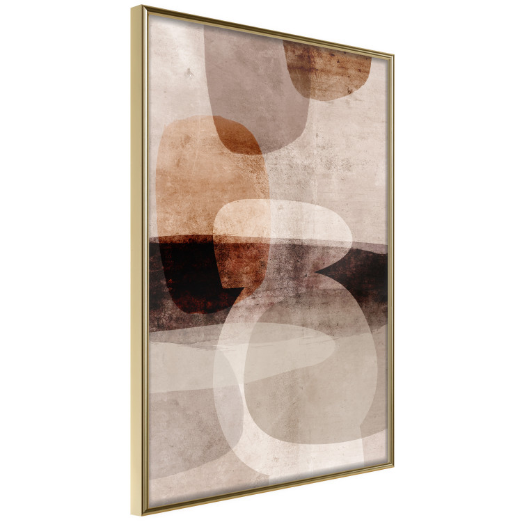 Wall Poster Return to Desire - abstract composition of figures on a textured background 134981 additionalImage 12