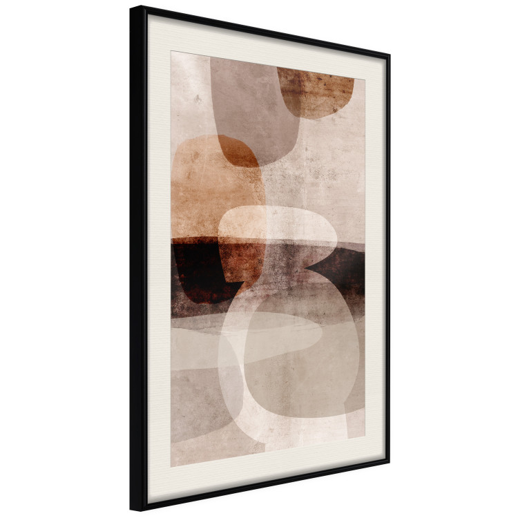 Wall Poster Return to Desire - abstract composition of figures on a textured background 134981 additionalImage 2