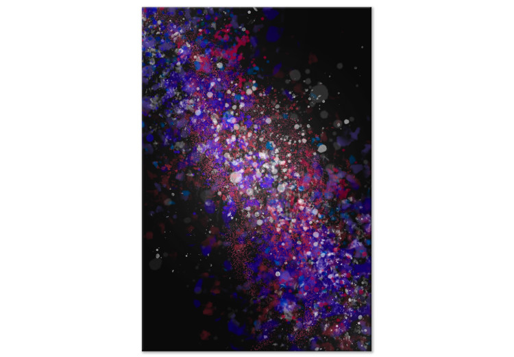 Canvas Print Colorful cosmos - Abstraction inspired by photos of galaxies 135681
