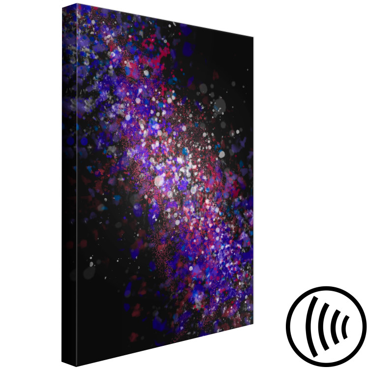 Canvas Print Colorful cosmos - Abstraction inspired by photos of galaxies 135681 additionalImage 6