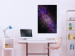 Canvas Print Colorful cosmos - Abstraction inspired by photos of galaxies 135681 additionalThumb 3