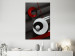 Wall Poster Ribbons - geometric abstraction with a hint of white and red color 136381 additionalThumb 15