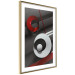Wall Poster Ribbons - geometric abstraction with a hint of white and red color 136381 additionalThumb 17