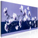 Canvas Print Magnolias in Very Peri Color (1-piece) narrow - flowers in violet 138581 additionalThumb 2
