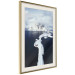 Poster Quiet Haven - winter landscape of mountains against a clear sky with clouds 138781 additionalThumb 5