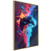 Poster Color Pad - Exploding Blue and Red Console 150681 additionalThumb 4