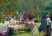 Large canvas print Meeting in the Garden - An Ai-Generated Landscape in the Style of Monet [Large Format] 151081 additionalThumb 6