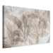 Large canvas print Shadow Abstraction - Interwoven Shapes and Beige Outline of Leaves [Large Format] 151181 additionalThumb 3