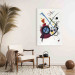 Large canvas print Primary Colors - Kandinsky’s Geometric Abstraction [Large Format] 151681 additionalThumb 6