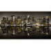 Wall Mural New York - Nighttime Landscape of Architecture with Illuminated Skyscrapers 61481 additionalThumb 1