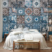 Wallpaper Magma Blue Arabesque 94181 additionalThumb 3