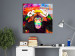 Canvas Choose Happiness (1-piece) - Happy Monkey with a Banana Overhead 106591 additionalThumb 3
