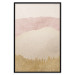 Wall Poster Structural Sandstone - abstraction with a touch of gold in Japanese style 119191 additionalThumb 15