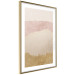 Wall Poster Structural Sandstone - abstraction with a touch of gold in Japanese style 119191 additionalThumb 6