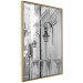 Wall Poster Street Lamps - black and white street architecture with wall lamps 123491 additionalThumb 14