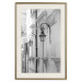 Wall Poster Street Lamps - black and white street architecture with wall lamps 123491 additionalThumb 19