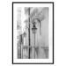 Wall Poster Street Lamps - black and white street architecture with wall lamps 123491 additionalThumb 17