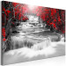 Large canvas print Cascade of Thoughts (Red) [Large Format] 125691 additionalThumb 3