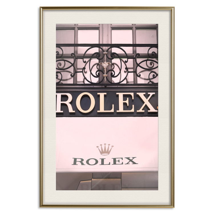Wall Poster Rolex - company name with watches on building architecture with ornaments 125791 additionalImage 19