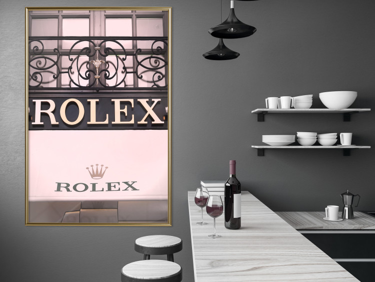 Wall Poster Rolex - company name with watches on building architecture with ornaments 125791 additionalImage 7