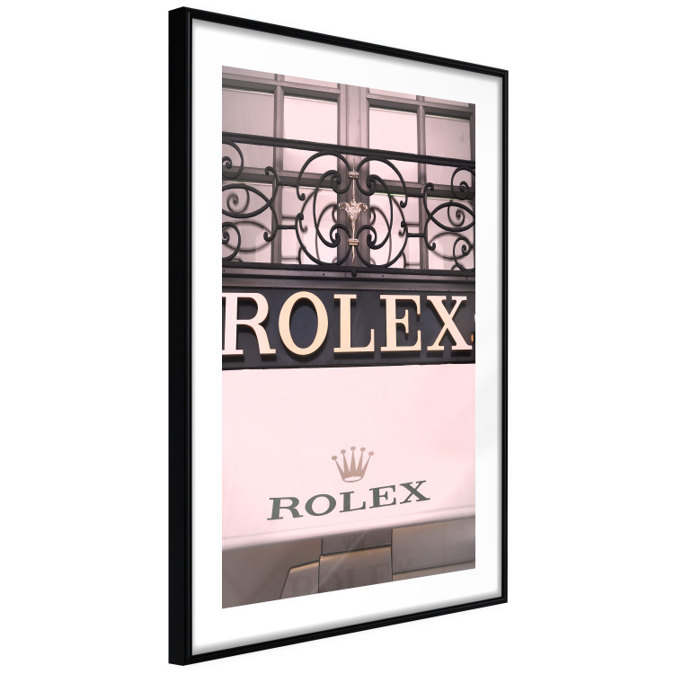 Wall Poster Rolex - company name with watches on building architecture with ornaments 125791 additionalImage 13